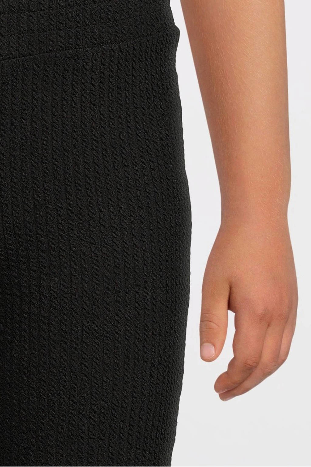 Moodstreet flared broek Bess zwart