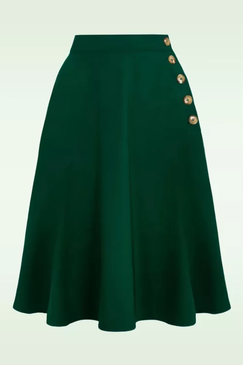Bunny Ravenwood rok in donkergroen
