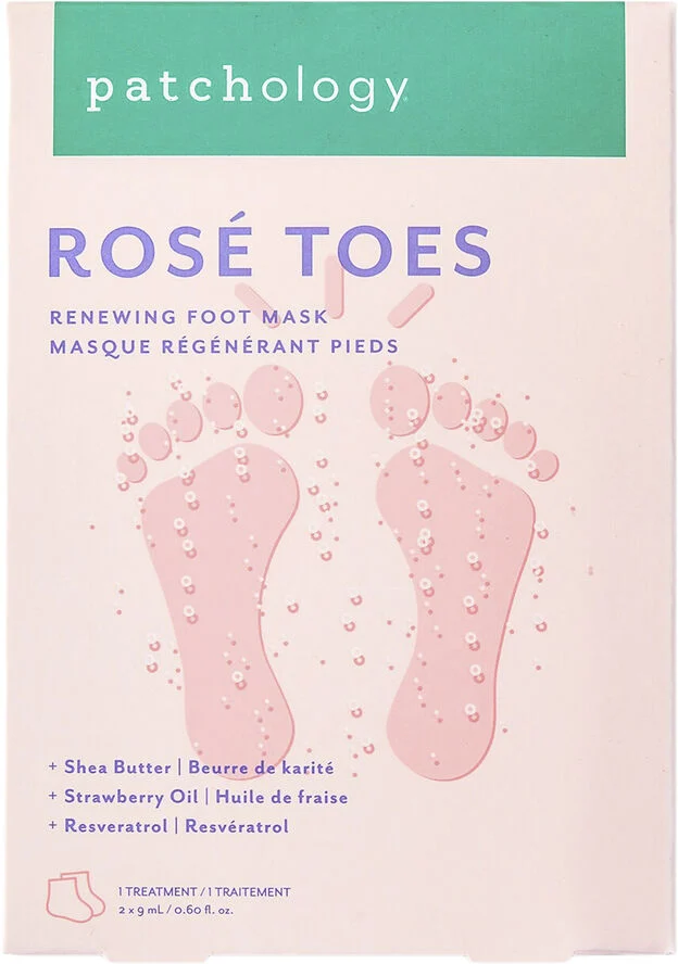 Patchology Rosé Toes - Renewing Foot Mask