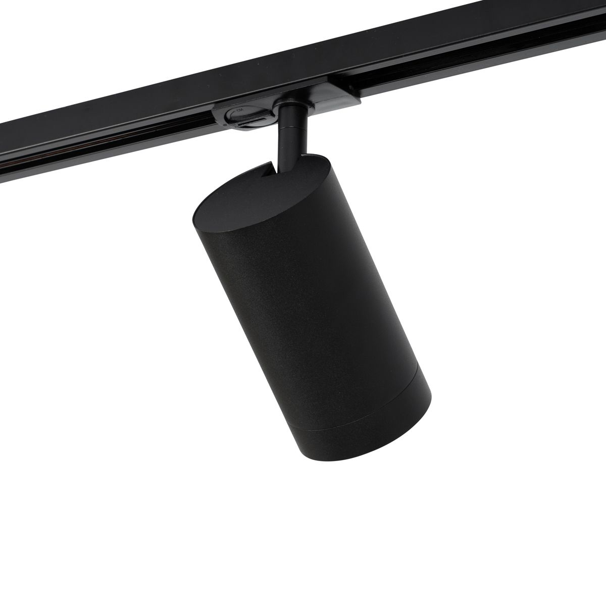Modern railsysteem met 5 spots zwart 1-fase GU10 70mm - Iconic Jeana Luxe