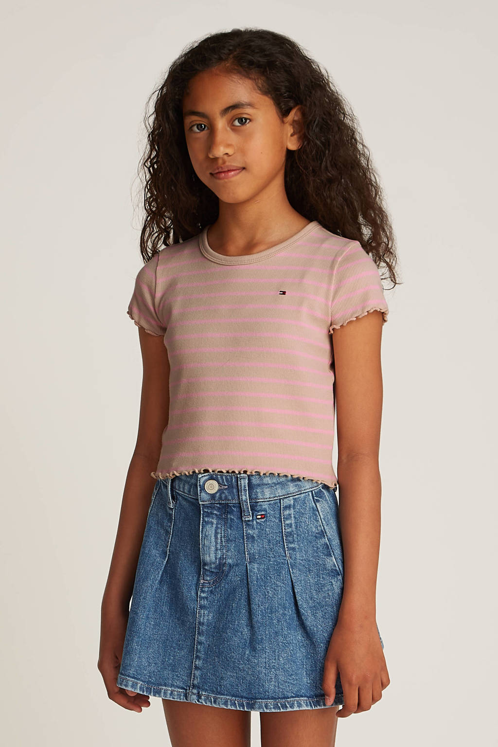 Tommy Hilfiger t-shirt roze