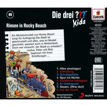 CD ??? Kids 86 Riesen in Rocky Beach