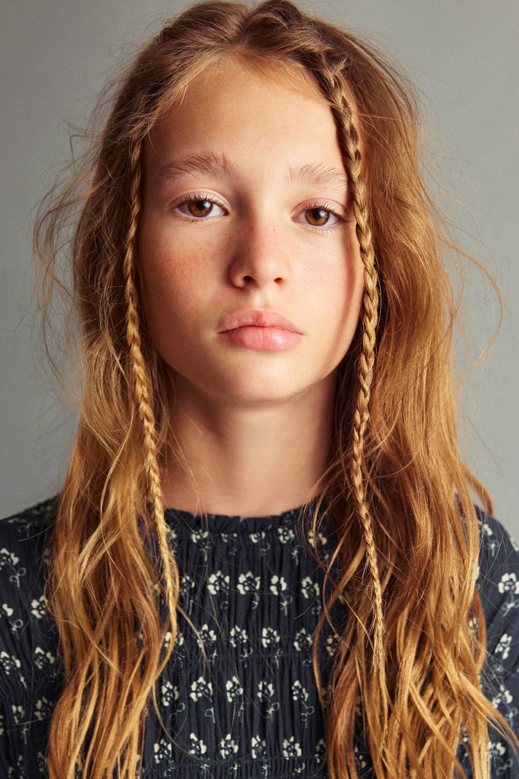 Mango Kids A-lijn jurk marine