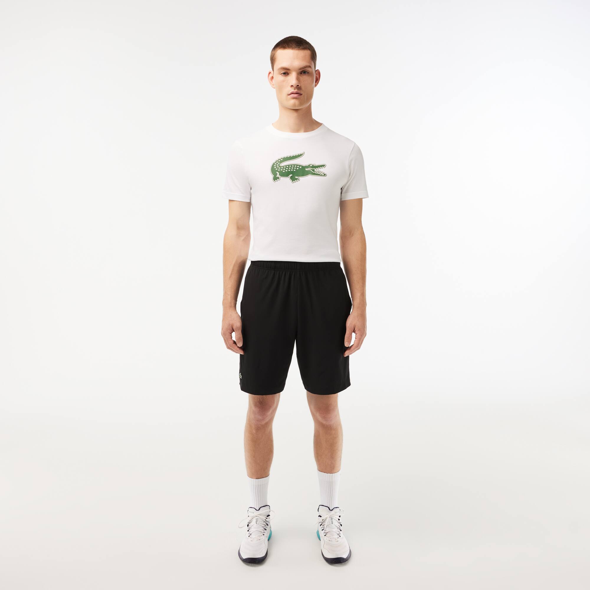 Herren LACOSTE SPORT Shorts Bermudas - Schwarz - Lacoste - Herren