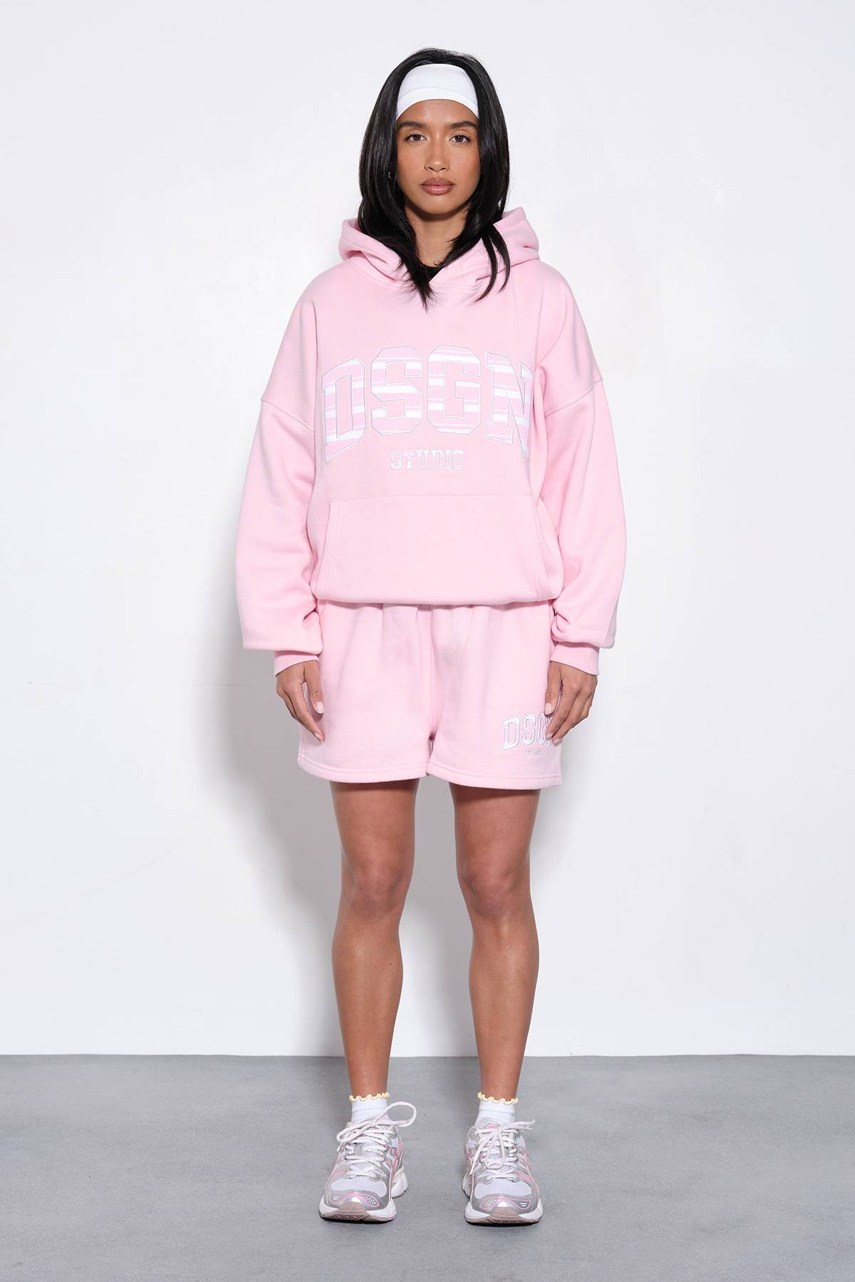 Sweat À Casynthétiqueche Oversize Avec Appliqué Rayé Dsgn Studio