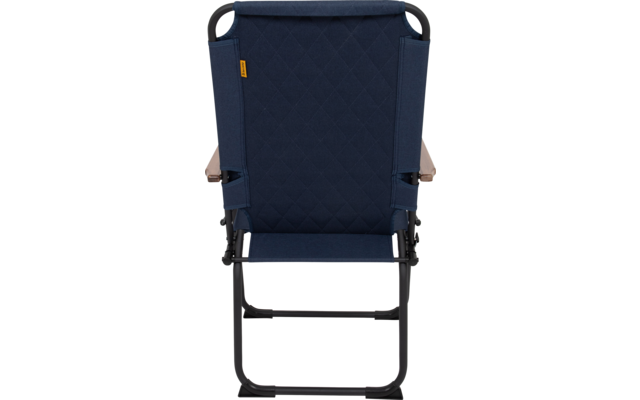 Bo-Camp Jefferson XL Industrial Klappstuhl mit Bambus-Armlehnen