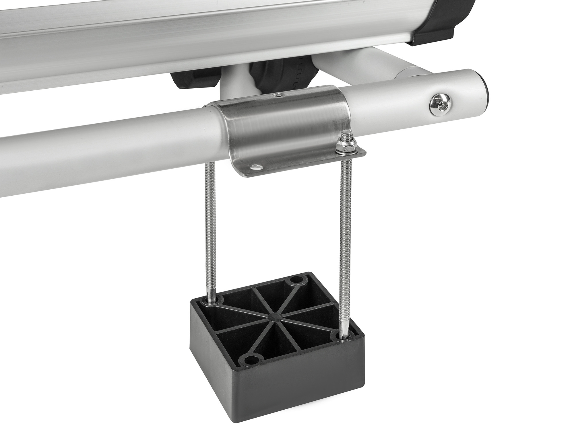 LAS Deichselträger Aluminium für 2 Fahrräder