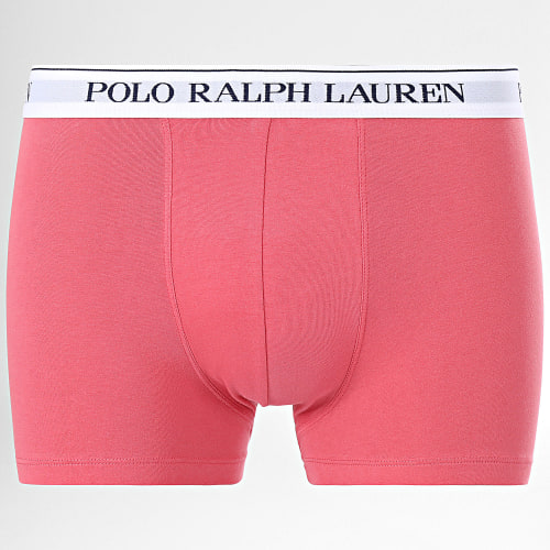 Lot De 3 Boxers Bleu Marine Bleu Clair Rose