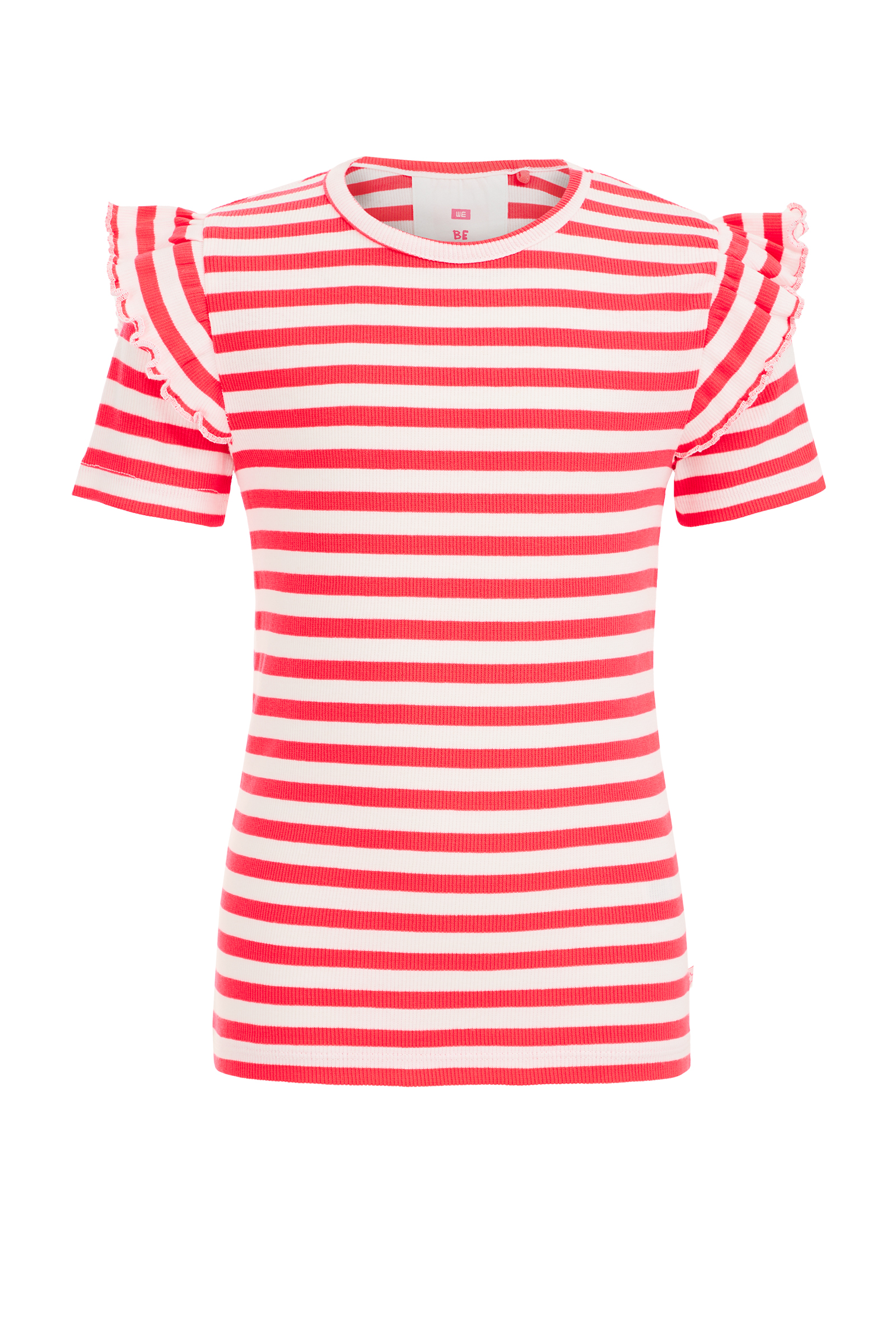 Meisjes T-shirt met dessin WE Fashion Wit