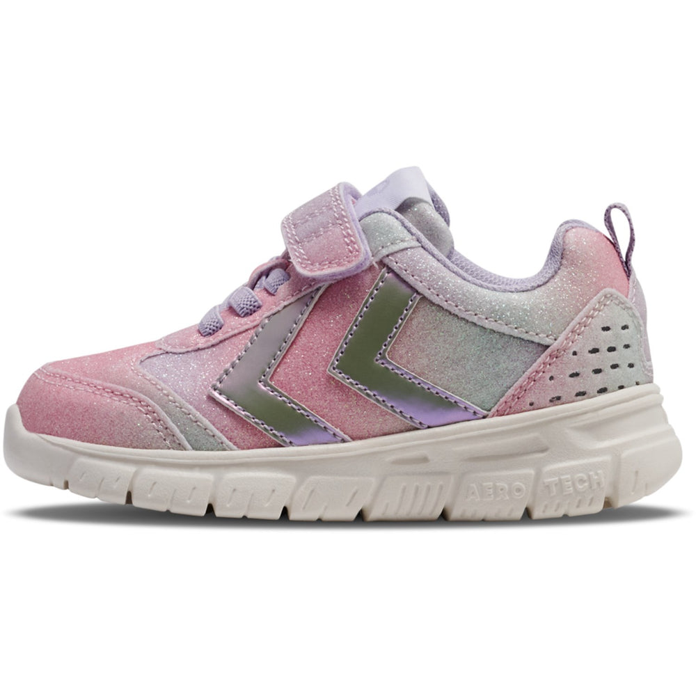 Køb Hummel Multi Color Pink Crosslite Glitter Infant Sneakers