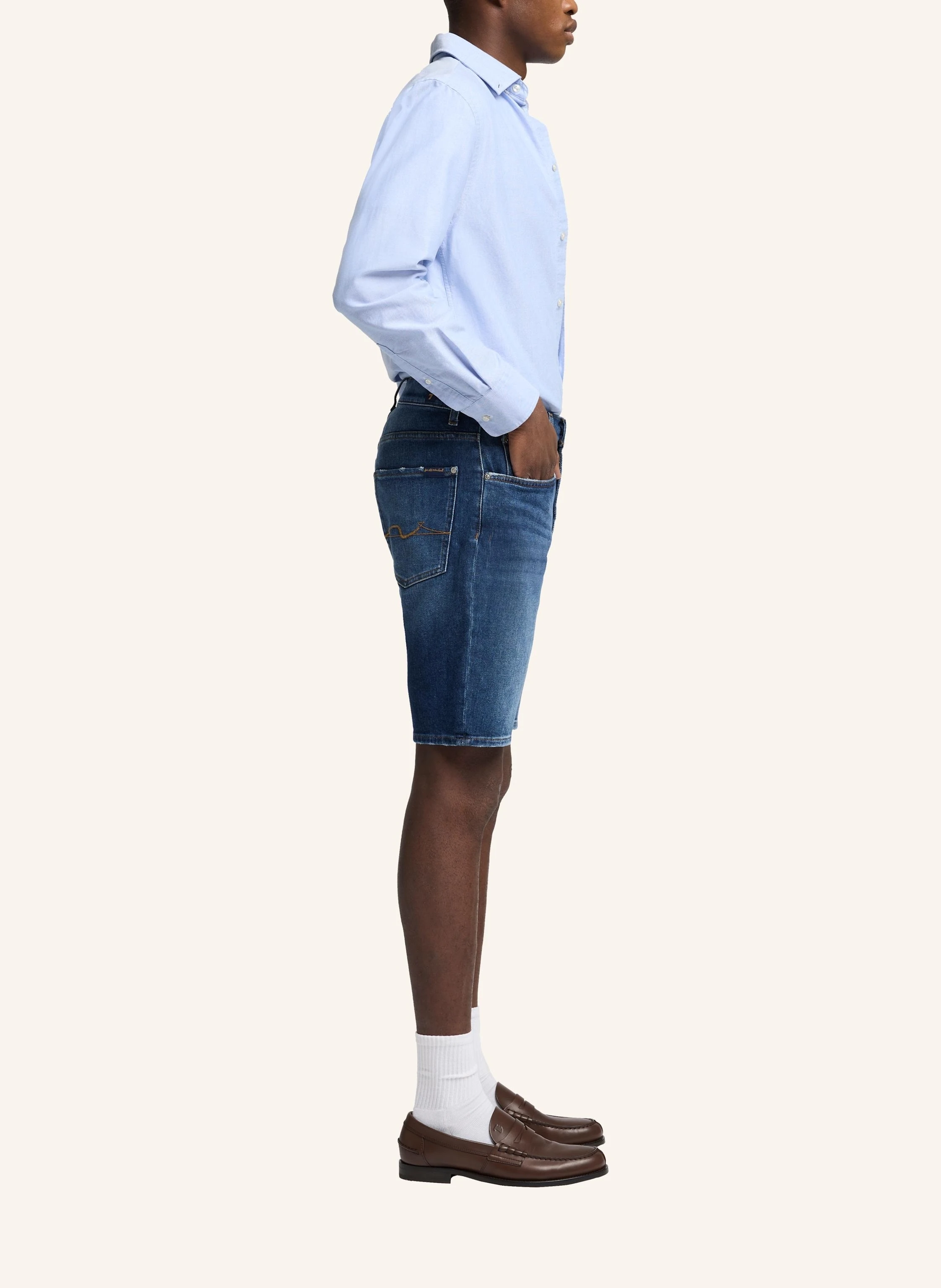 7 for all mankind REGULAR Denim Shorts
