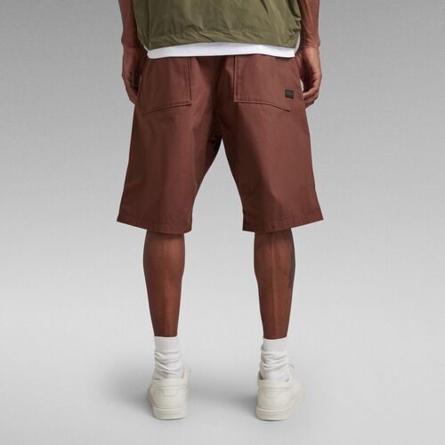 G-Star Raw - D21458 D387 WORKER SHORT CHINO-C964 BROWN STONE Marrón