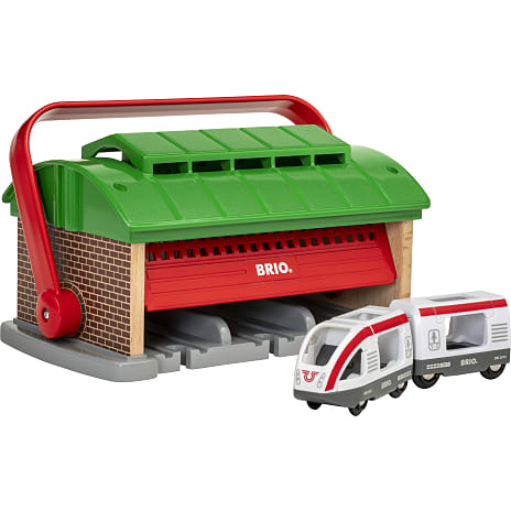 BRIO 33474 Toggarage med bærehåndtag