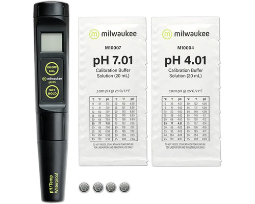 Milwaukee PH55 Pro Aquariummeter - Waterdichte pH/°C-meetpen voor wateranalyse