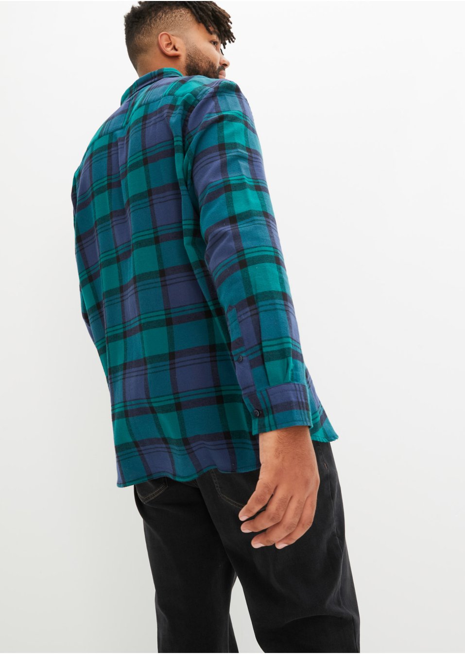 Chemise manches longues en flanelle