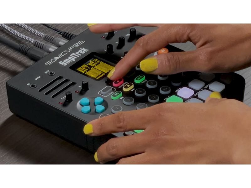 Sonicware Sample-Player SmplTrek V3 Mobiler Sampler