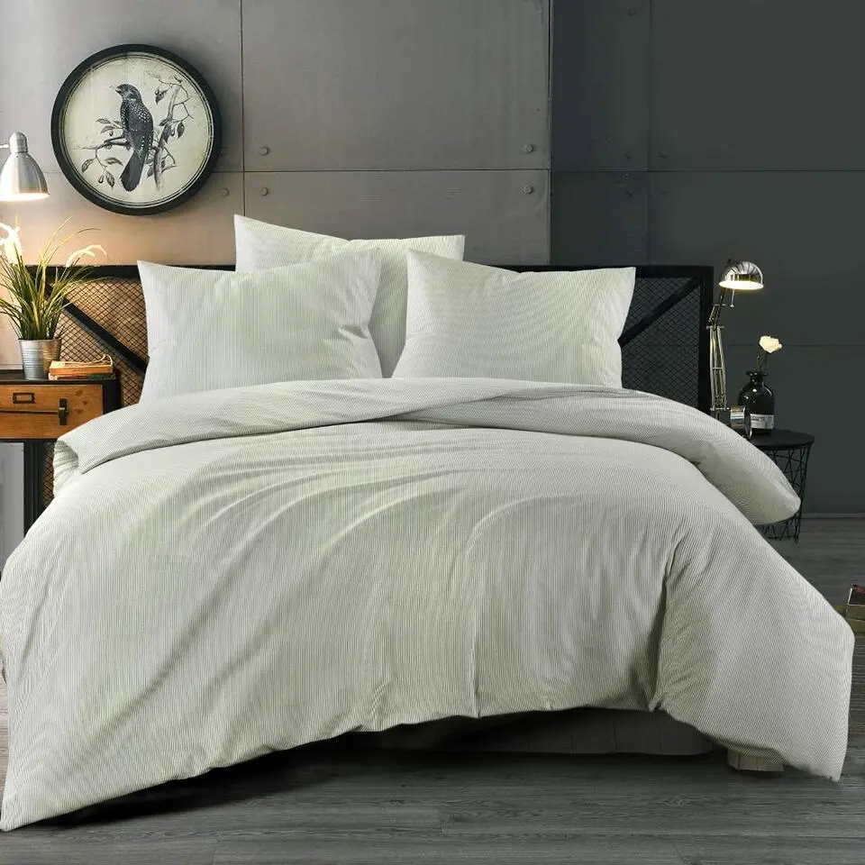 Day Dream Dorien - Dekbedovertrek - Eenpersoons - 140x200/220 cm - Lichtgroen