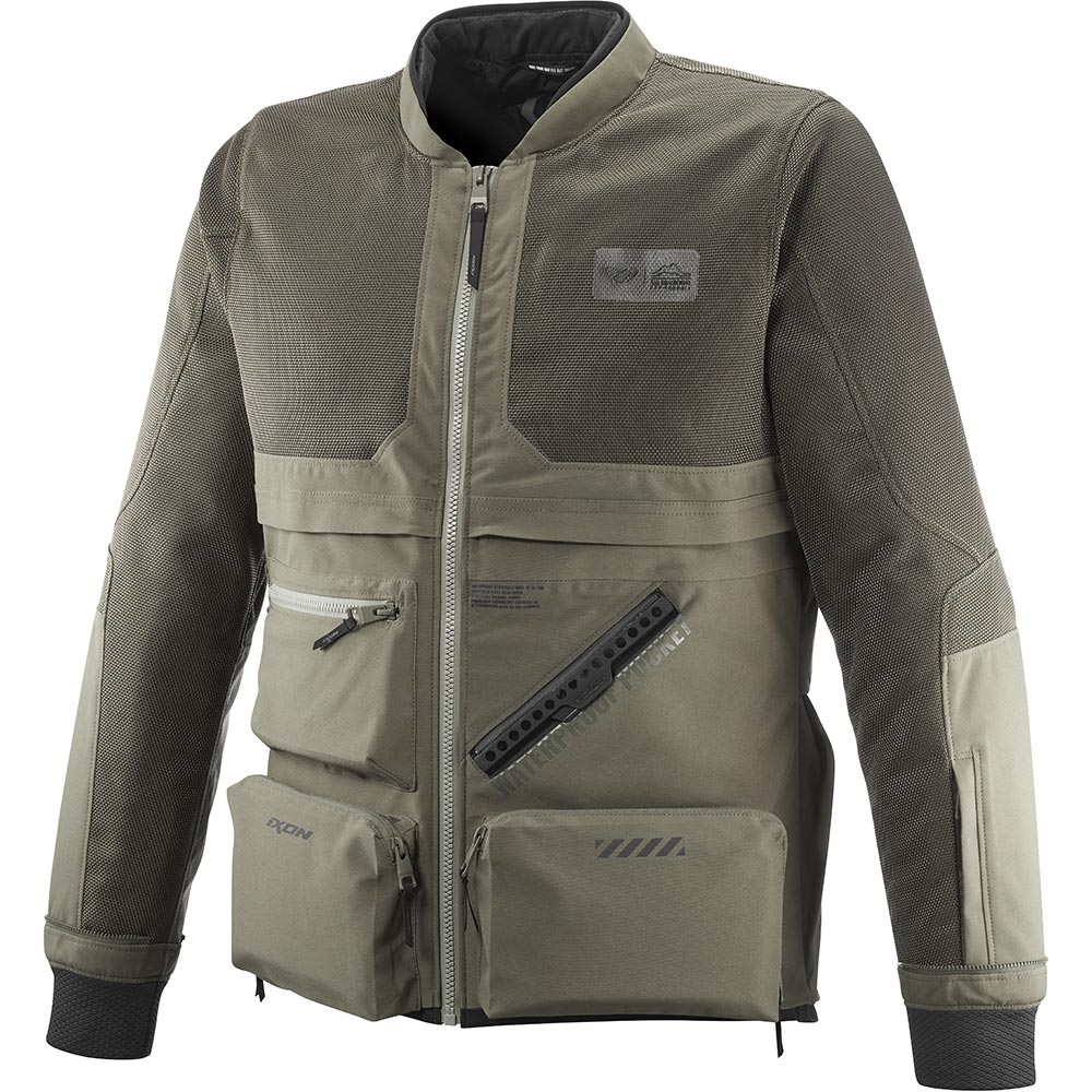 Ixon - Blouson Etna Noir / Kaki