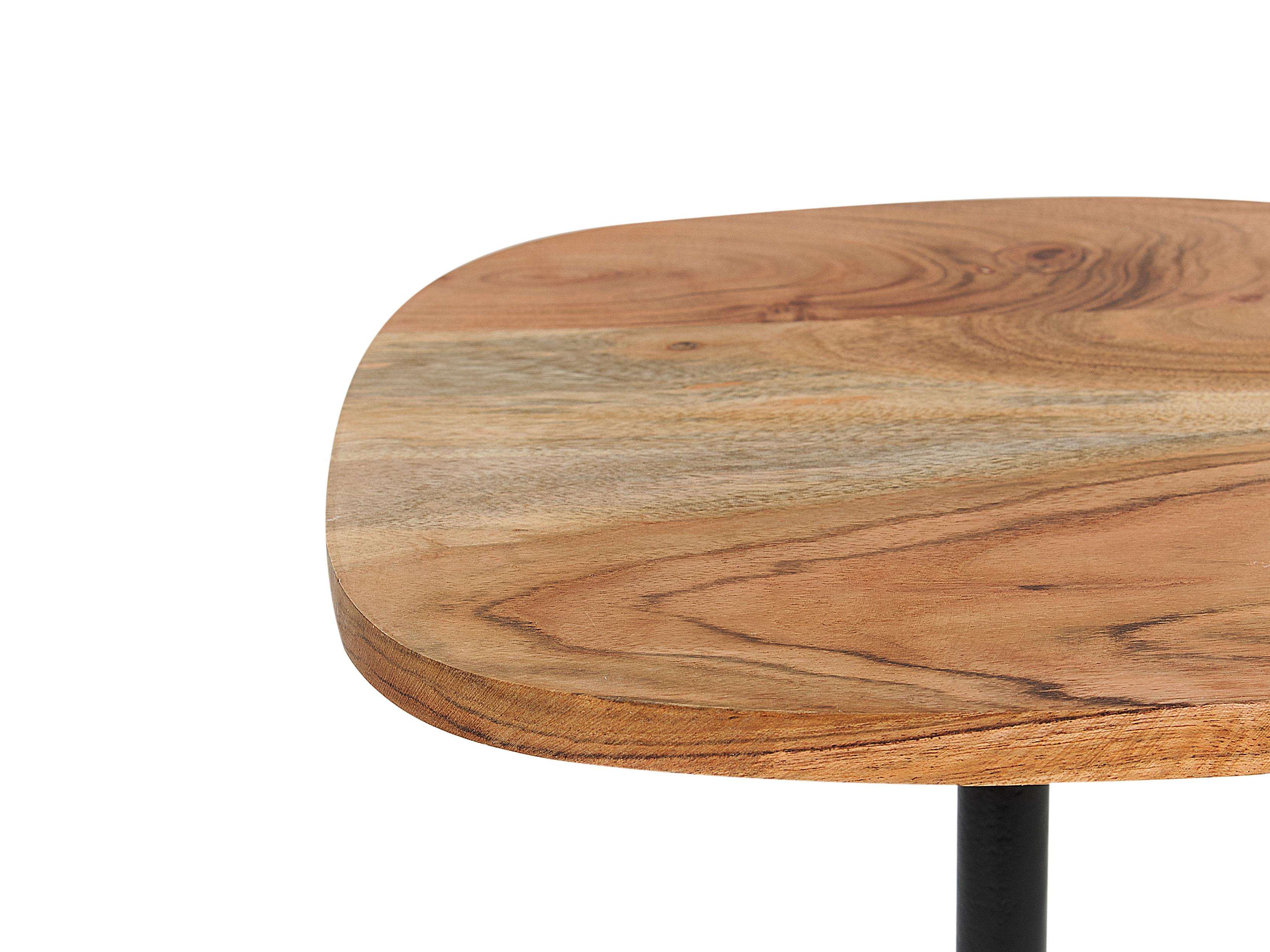 Bijzettafel OASIS Metaal Bruin/zwart