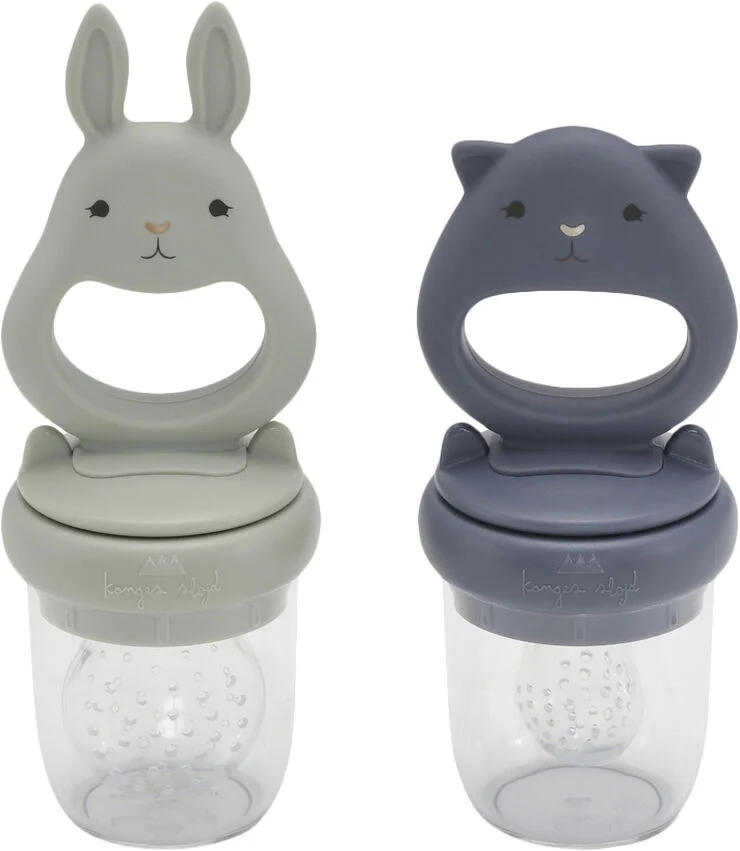 Konges Sløjd SILICONE FRUIT FEEDING PACIFIER Onyx