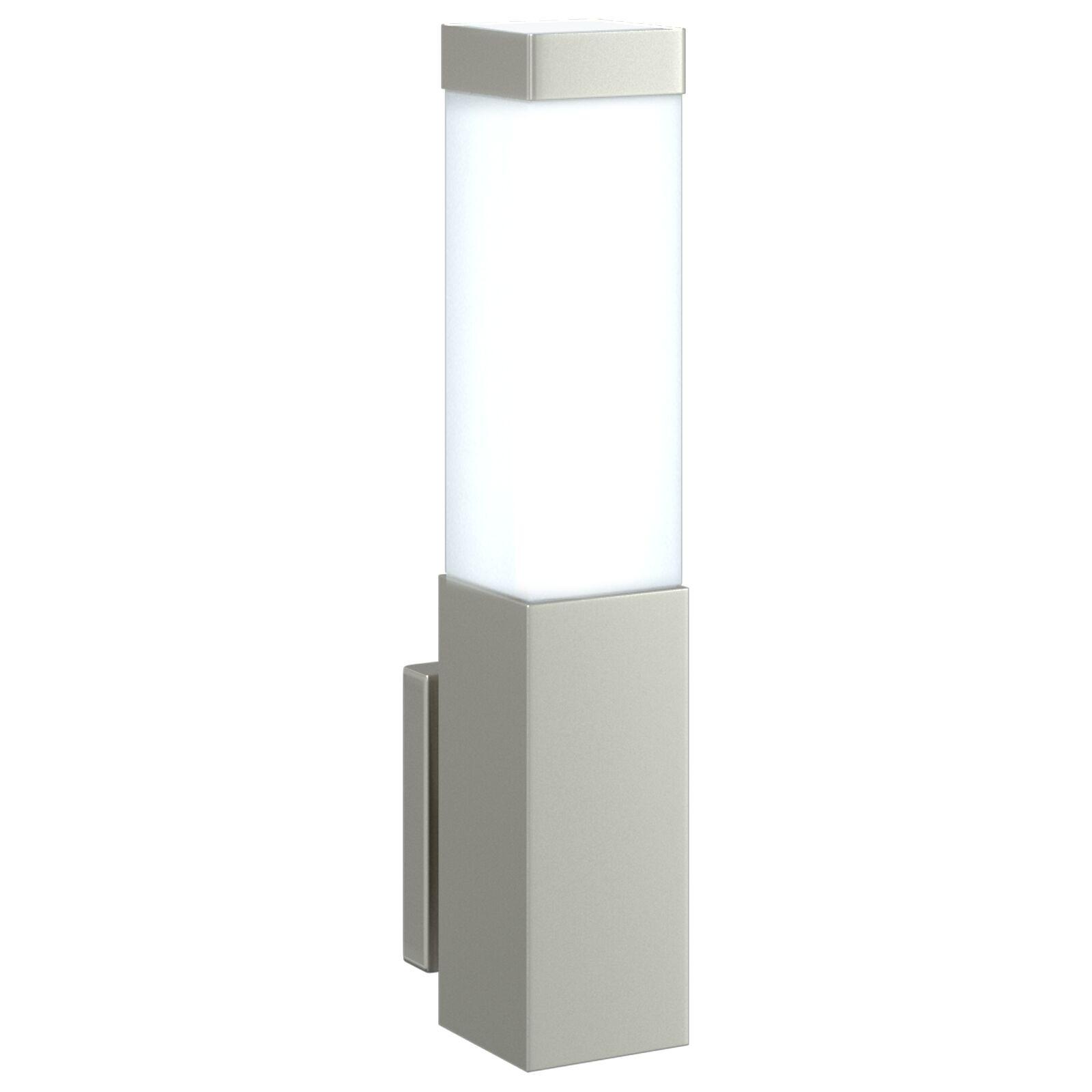 vidaXL Buitenwandlamp Zilver 10,5 x 6 x 35 cm Roestvrij staal