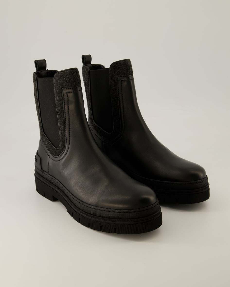 Tommy Hilfiger Feminine Felt Chelsea Bootie Chelsea Boots in Schwarz