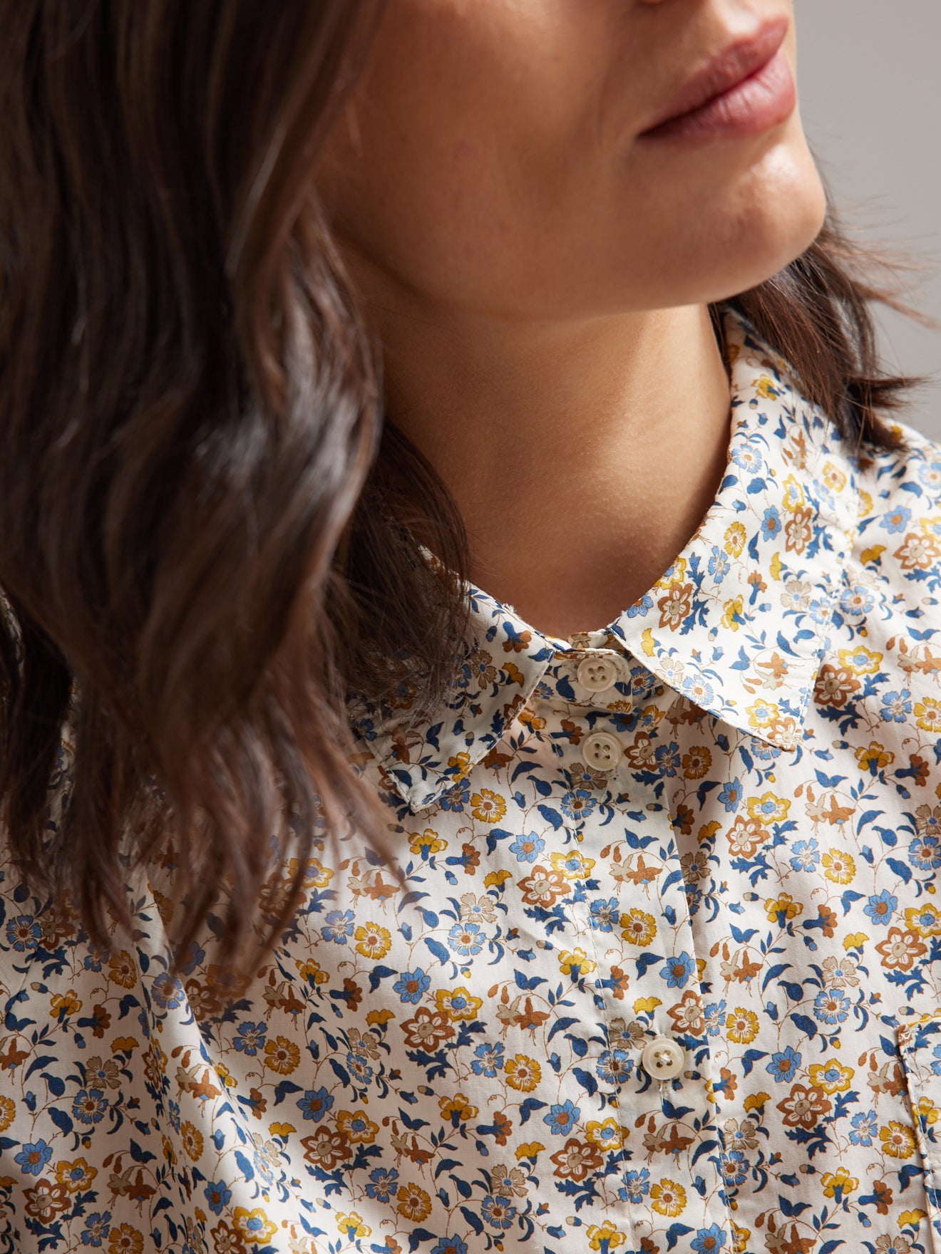 Chemise femme tissu Liberty - Limited Collection