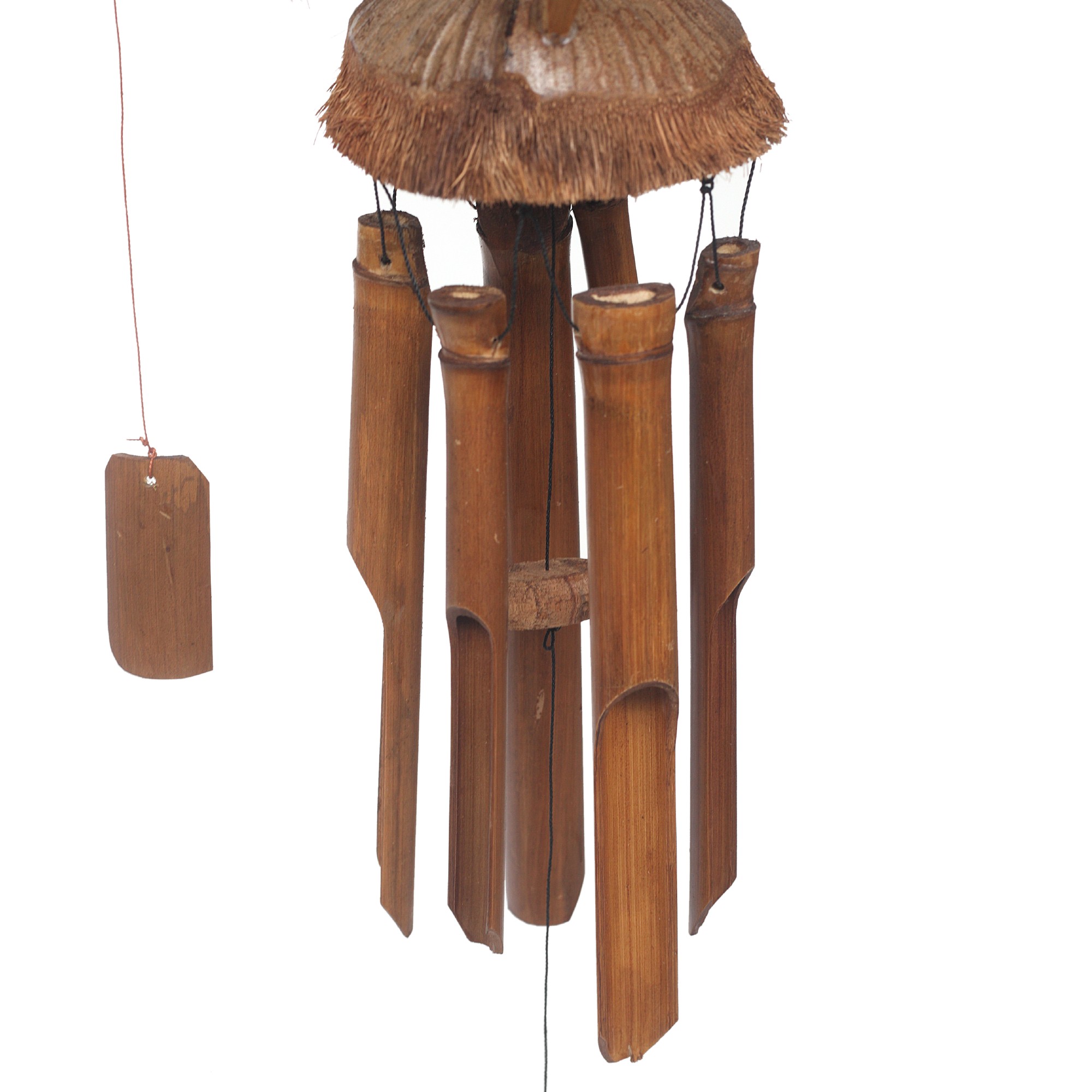 Windspiel 'Vogel', Bambus, B 40 cm, H 100 cm günstig bestellen