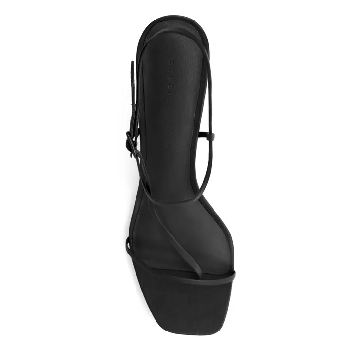 Studio Amélia Sandales Cross Front 70 | Noir