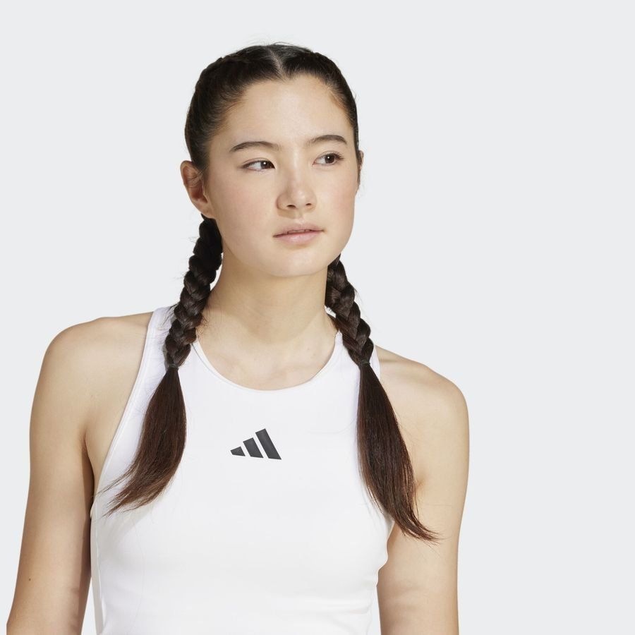 Adidas Débardeur brassière dos nageur 3 bandes Power