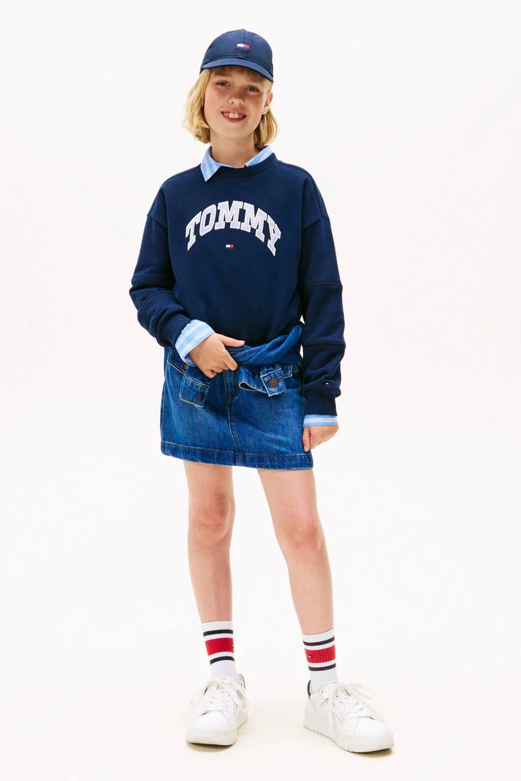 Tommy Hilfiger sweater donkerblauw
