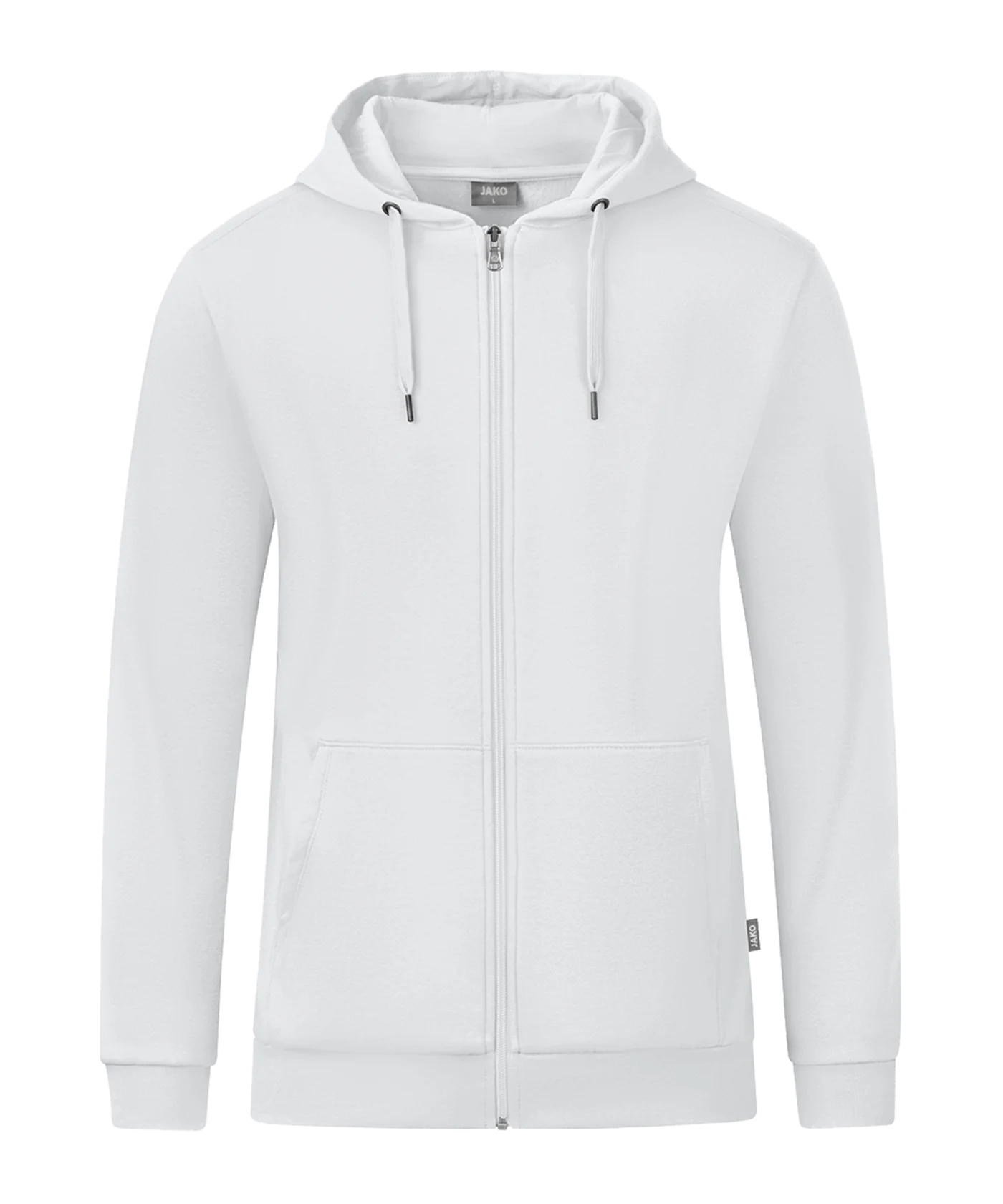 JAKO Organic Kapuzenjacke Weiss F000