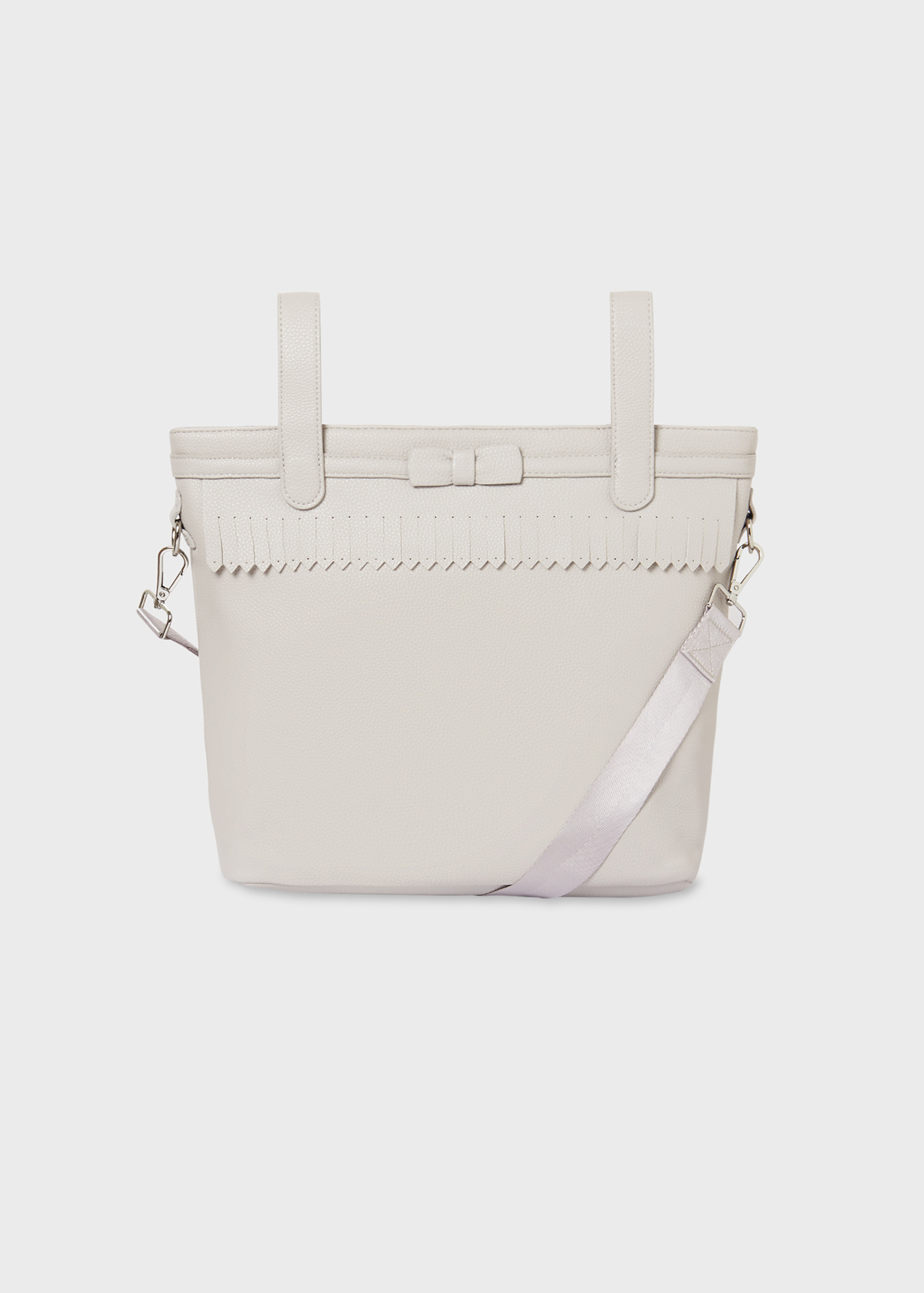 bolsa de fraldas com franjas