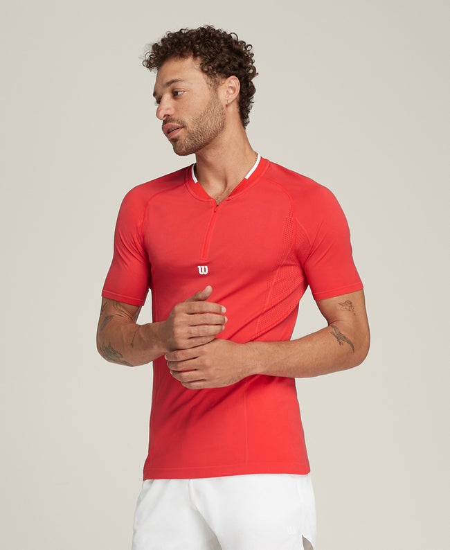 Series Seamless Zip Henley
