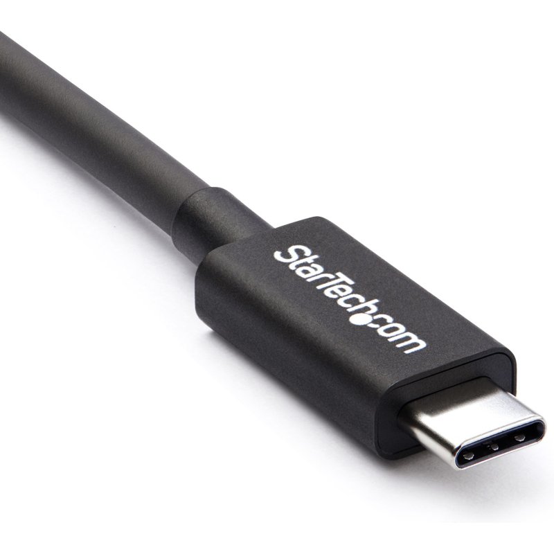 StarTech.com Câble Thunderbolt 3 (20 Gb/s) USB-C de 2 m - Compatible Thunderbolt, USB et DisplayPort - M/M