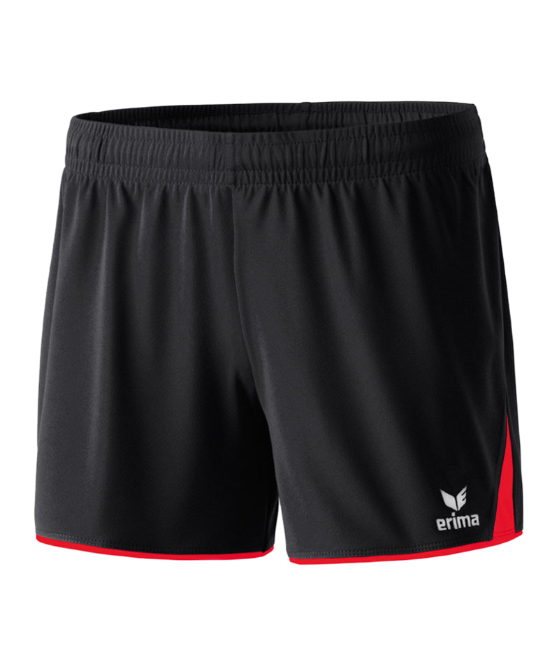 Erima 5-Cubes Short Damen Schwarz Rot