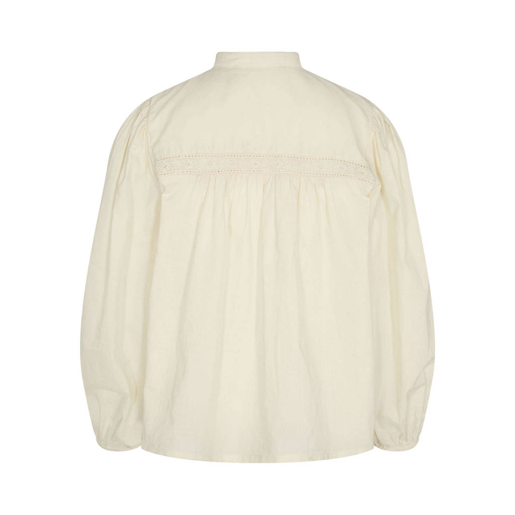 Sofie Schnoor blouse met open detail offwhite