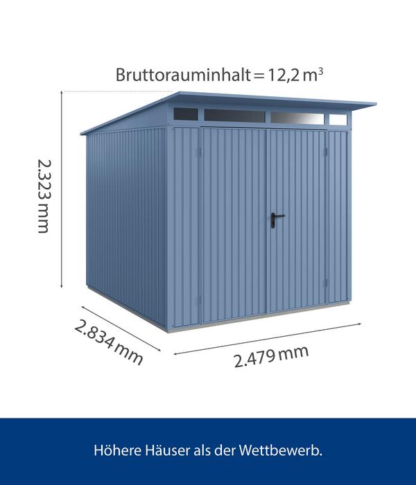 Hörmann Berry-Gerätehaus Classic-P Typ 2,