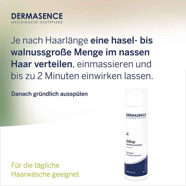 Dermasence Adtop medizinal Shampoo, 200 ml