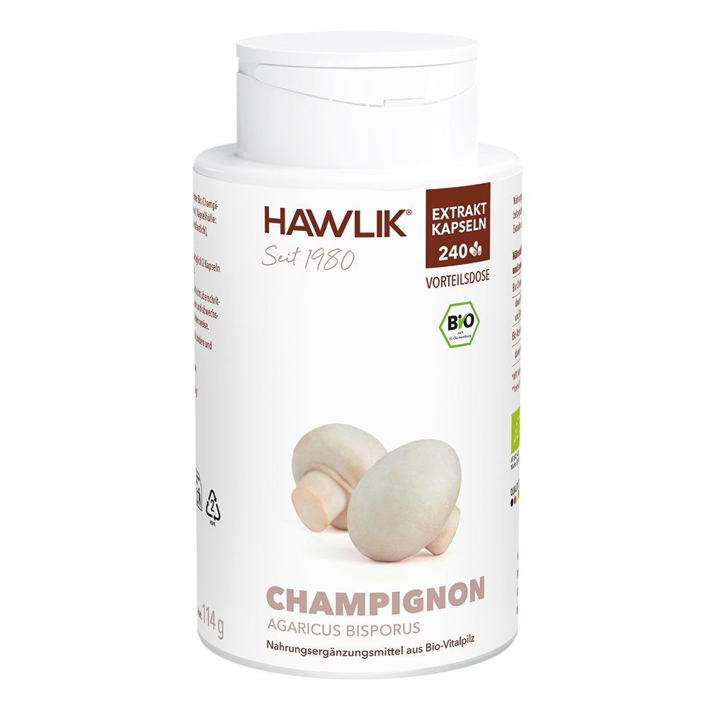 HAWLIK Champignon Extrakt<br>240 Stück, Kapsel