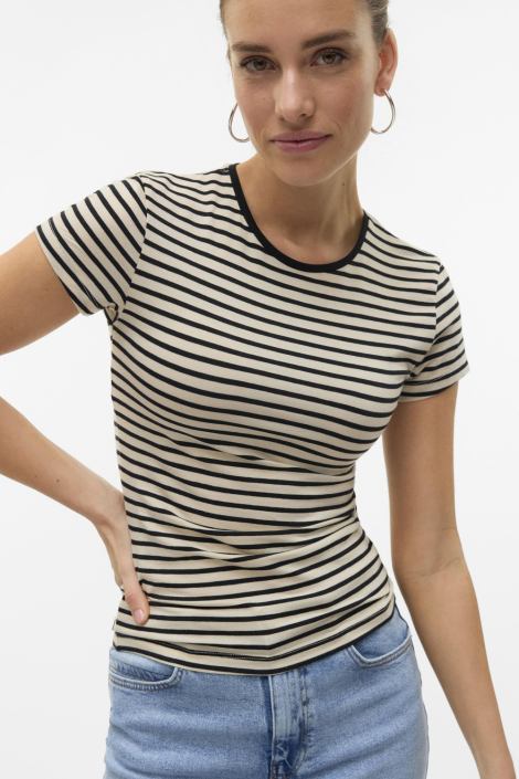 Vero Moda beige dames t-shirt