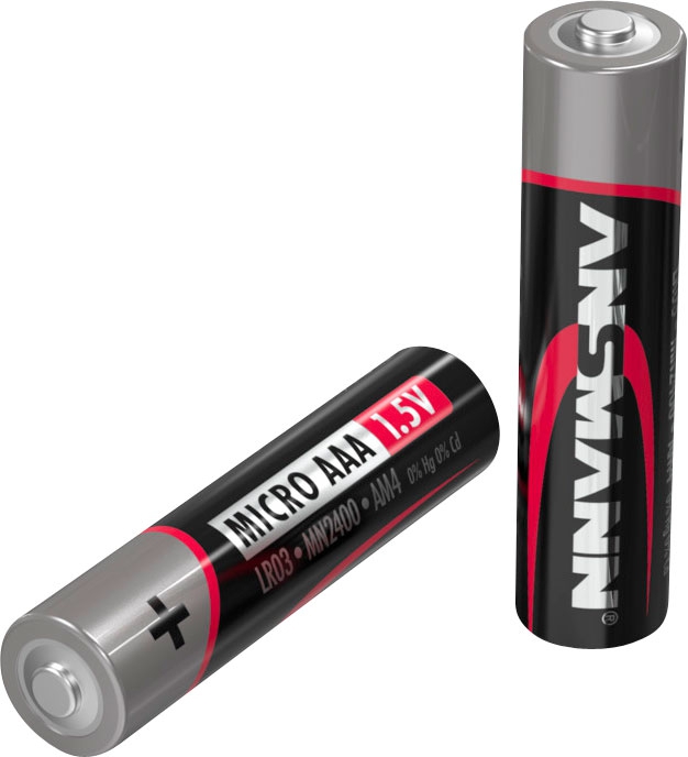 Ansmann Alkaline Micro AAA Batterie 1,5 V 4er-Set