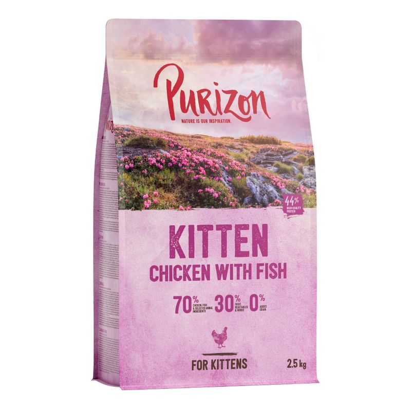 Purizon Kitten, poulet & poisson - sans céréales