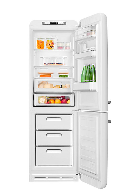 Réfrigérateur congélateur à poser ouverture droite Smeg FAB32RWH5 244L / 26L blanc