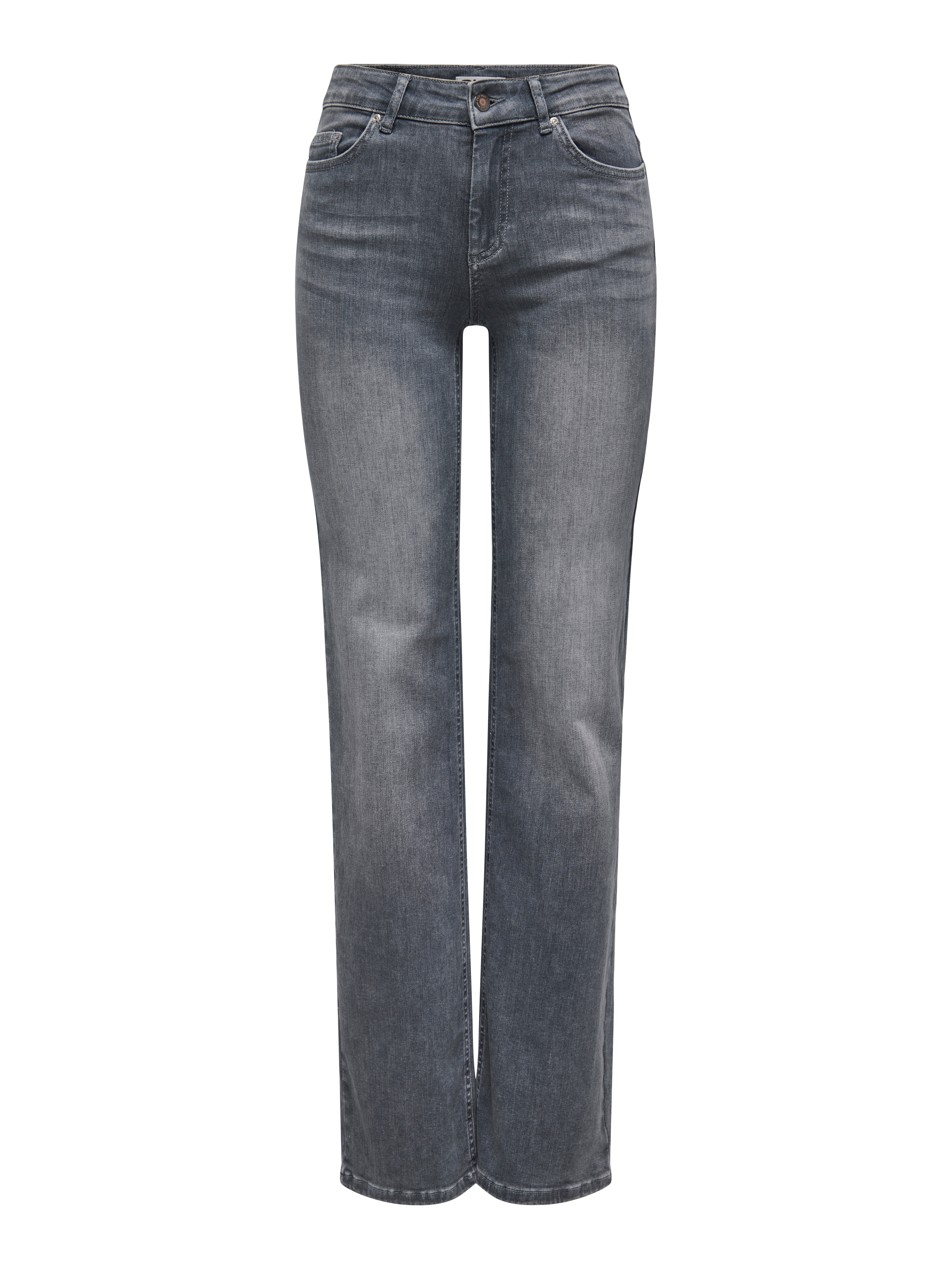 ONLBLUSH Mittlere Taille Gerade geschnitten Jeans Medium Grey Denim