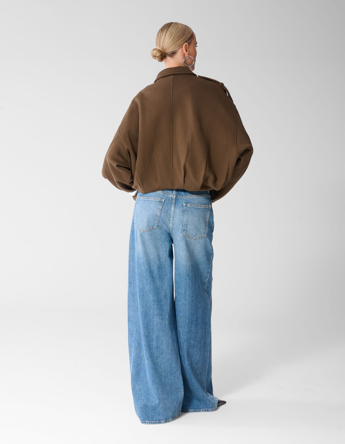 Oversized Sweat Jack Khaki