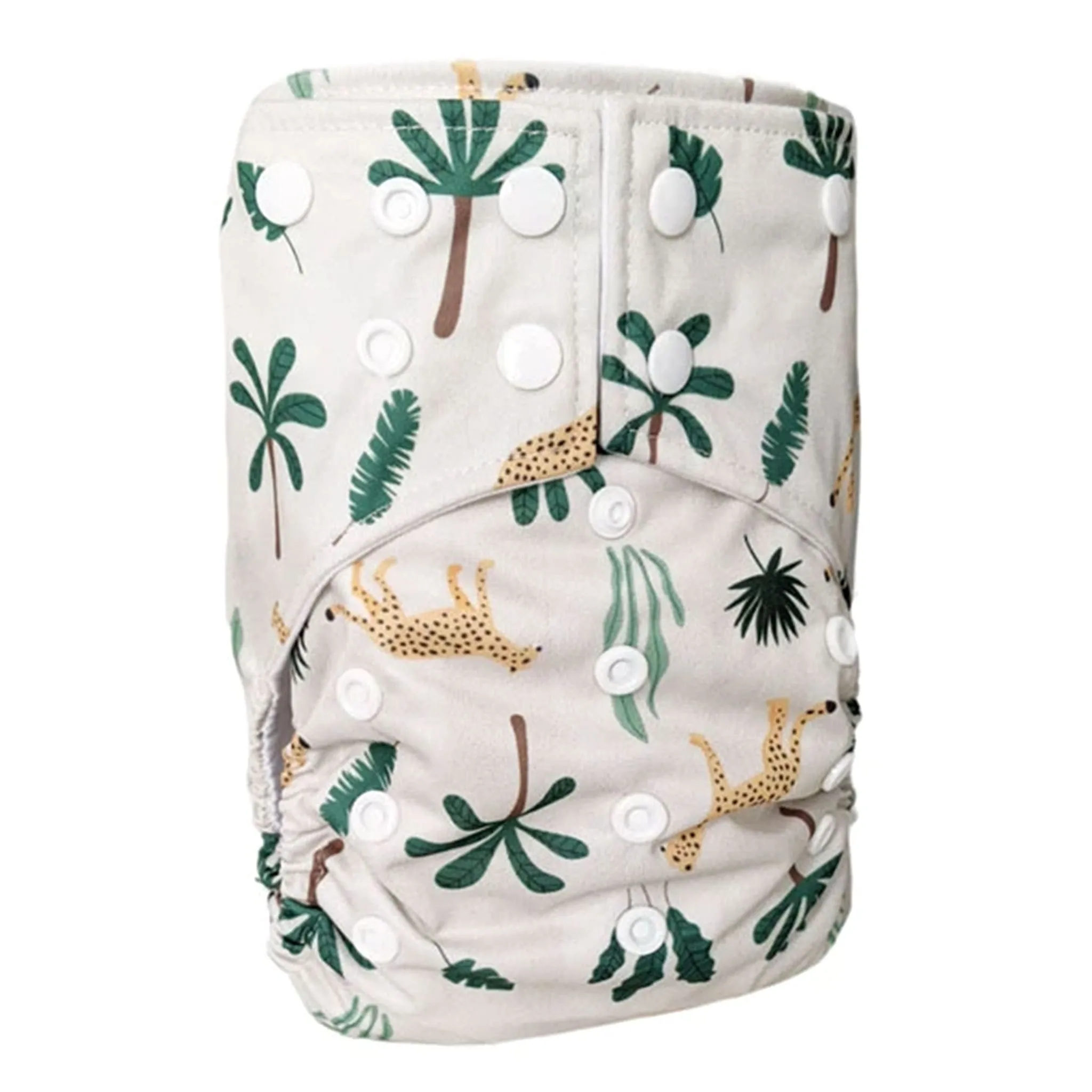 La Petite Ourse Couche Lavable 10-35lb - Léopard