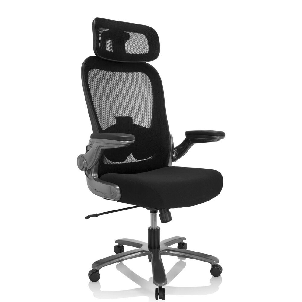 XXL Drehstuhl INSTRUCTOR T I PRO Stoff/Netzstoff mit abklappbaren Armlehnen hjh OFFICE