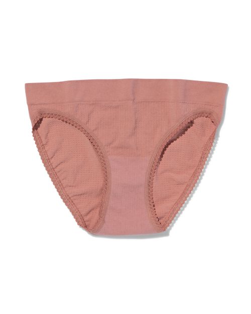 culotte femme sans couture marron clair