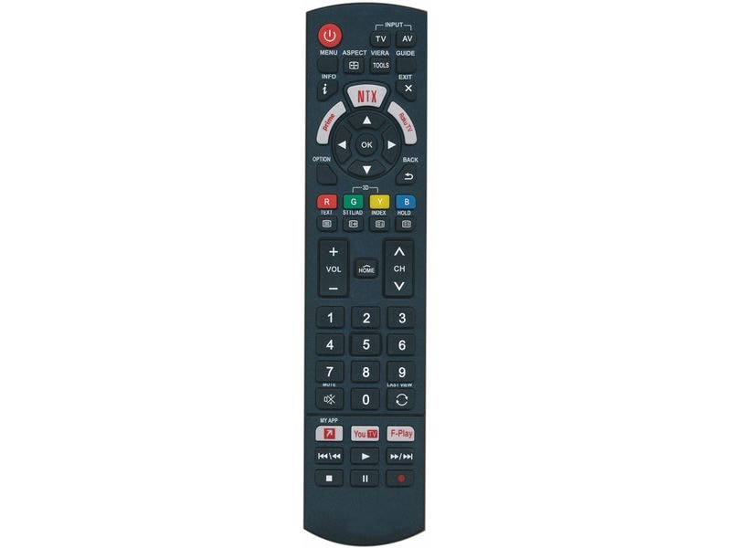 Jolly Line Ersatz-Fernbedienung Panasonic Panasonic TV-Ersatzfernbedienung